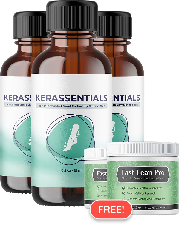 Three bottles of Kerassentials