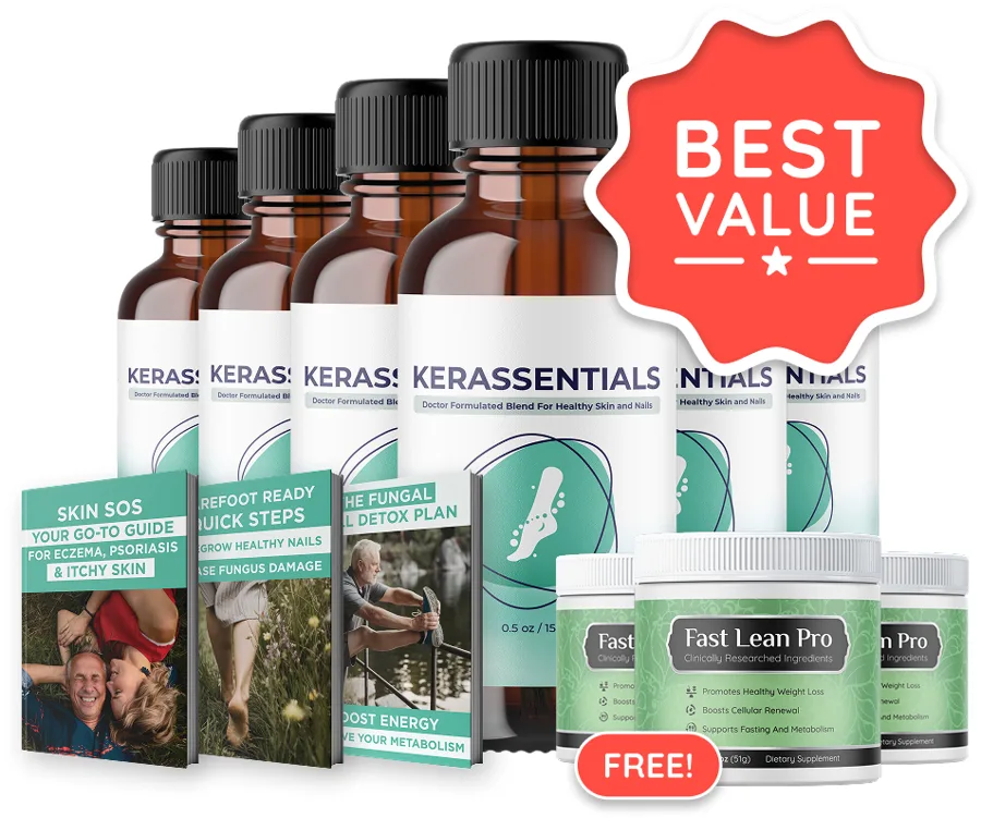 Six bottles of Kerassentials